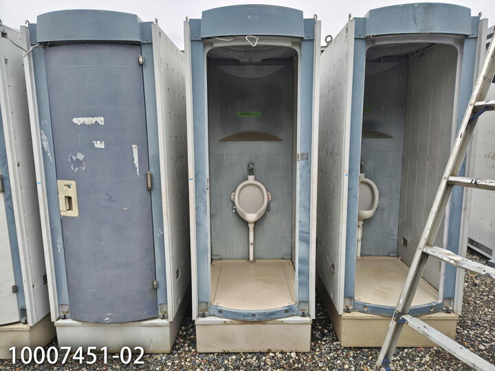 楽天市場】【中古】 仮設トイレ 小便器 水洗式 床下排水 屋外 トイレ 