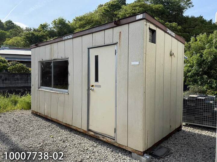 楽天市場】【中古】ナガワ 4.5m ユニットハウス 2.8坪 5.6畳 9.2平米 