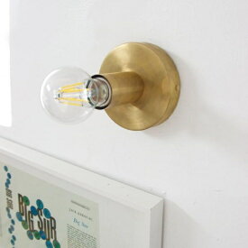 AXCIS アクシス DIY リフォーム 新生活 照明 パーツ 壁付け 天井 led電球対応 ポリッシュライト ブラス ax-hs3004