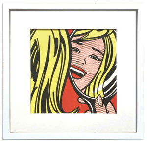 AeB[N|X^[ Re|[A[g Roy Lichtenstein Girl in Mirror, 1963