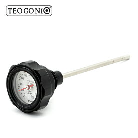 送料無料 TEOGONIA/テオゴニア ディップスティック オイルゲージ オイルレベルゲージ 油温計 R113B 92mm オリジナルパネル ブラック アルマイト仕上げ カスタム バイクパーツ カスタムパーツ おしゃれ ドレスアップ あす楽対応 お買い物マラソン 開催