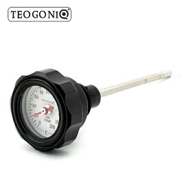 送料無料 TEOGONIA/テオゴニア ディップスティック オイルゲージ オイルレベルゲージ 油温計 R113D 58mm モンキー ゴリラ オリジナルパネル ブラック アルマイト仕上げ カスタム バイクパーツ カスタムパーツ HONDA おしゃれ ドレスアップ あす楽対応 お買い物マラソン 開催