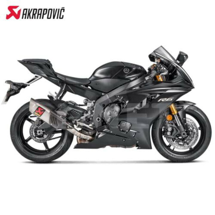 楽天市場】車検対応 AKRAPOVIC/アクラポヴィッチ ヤマハ YZF-R6 