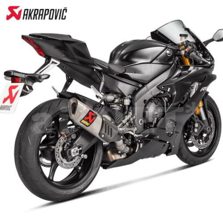 楽天市場】車検対応 AKRAPOVIC/アクラポヴィッチ ヤマハ YZF-R6 
