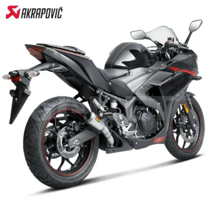 楽天市場】マフラー 送料無料 AKRAPOVIC/アクラポヴィッチ YZF-R25/R3 