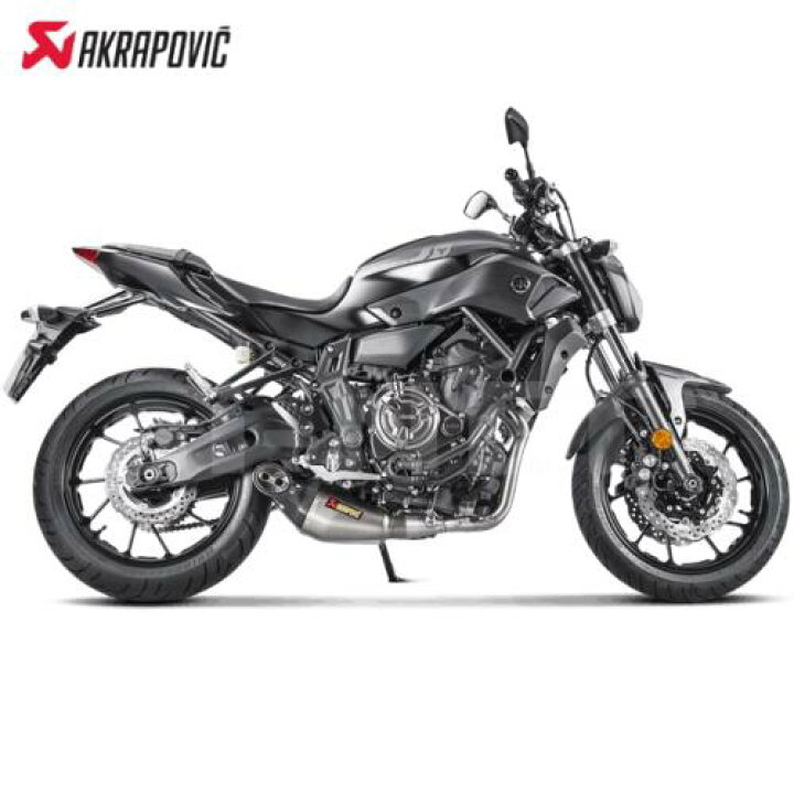 楽天市場】マフラー 送料無料 AKRAPOVIC/アクラポヴィッチ MT-07 