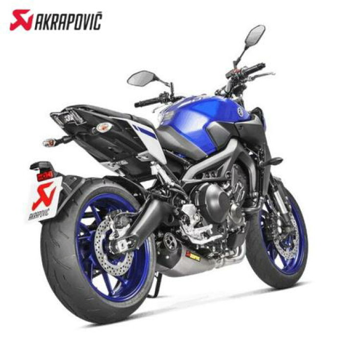 新品 MT-09 21-23 アクラポビッチ フルエキマフラー レーシングライン 