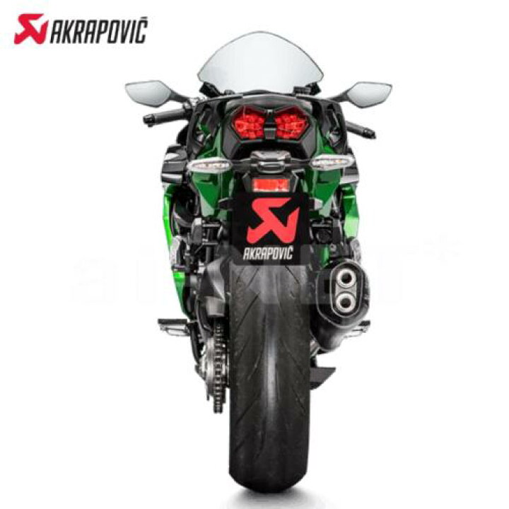 楽天市場】送料無料 AKRAPOVIC/アクラポヴィッチ カワサキ Ninja H2 SX 