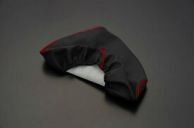 アクシス90[AXIS][3VR]カラー【黒カバー・赤パイピング】被せ 国産 シートカバー シート皮 【GRONDEMENT[グロンドマン]】 バイク好き ギフト