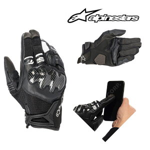 [ ׌㔭 alpinestars/ApCX^[Y 3567222 SMX-R GLOVE BLACK WHITE L  {v bV veNV O[u oCN J[{ X}z^b`Ή oCN ]  