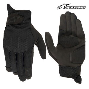 alpinestars/アルパインスターズ 3599723 STATED AIR WOMEN'S GLOVE 1100 BLACK BLACK スマホタッチ 合皮 街乗り 夏 サマー グローブ バイク 手袋 シンプル バイク バイク レース かわいい かっこいい プロテク