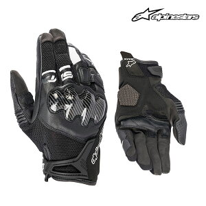 alpinestars/ApCX^[Y 1694970201 SMX-R GLOVE ASIA STCY 12 BLACK WHITE tJ[{ ibNveN^[ X}z^b`Ή AWAdl ی h쐫\ X|[c oCN \ S v