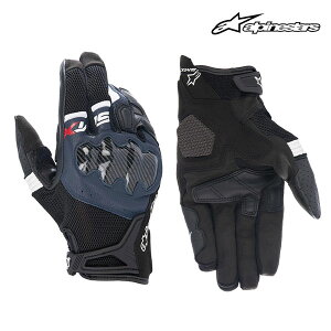 alpinestars/ApCX^[Y 1694970503 SMX-R GLOVE ASIA LTCY 1722 BLACK DARK BLUE WHITE tJ[{ ibNveN^[ X}z^b`Ή AWAdl ی h쐫\ X|[c oCN \ 