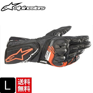  ApCX^[Y SP-8 V3 LEATHER GLOVE 1030BLACKREDFLUO LTCY O[u ʋ ʊw moto oCNp oCND Mtg }\ J