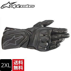 [  ApCX^[Y SP-8 V3 LEATHER GLOVE 1100BLACKBLACK 2XLTCY O[u ʋ ʊw moto oCNp oCND Mtg }\ J