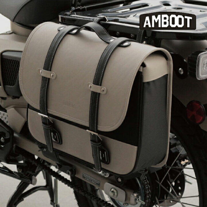 楽天市場】AMBOOT アンブート バイク用 サイドバッグ AB-SB01 カーキ 