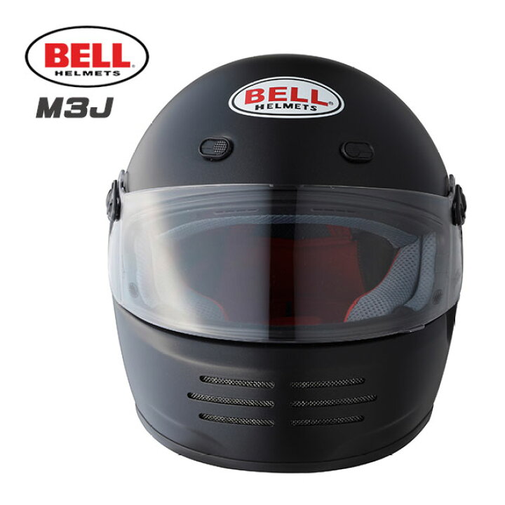 楽天市場】BELL HELMETS ベル ヘルメット M3J FLAT BLACK フラット 