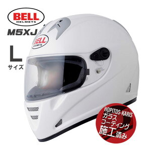 BELL HELMETS �x�� �w�����b�g M5XJ SOLID WHITE �\���b�h�z���C�g M5XJ108/L �t���t�F�C�X�w�����b�g �I�[�g�o�C�p�w�����b�g ���������}���\�� �J��