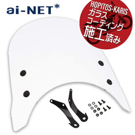 ガラスコーティングサービス施工済 【6ヶ月保証付】【TW200】メーターバイザースクリーンバイザークリアバイザー【クリア】【バイザー】 付属付 バイク好き ギフト