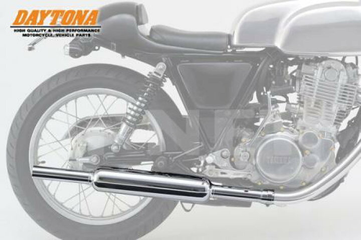 楽天市場】マフラー 送料無料 SR400 FI用 スリップオンキャブトン 