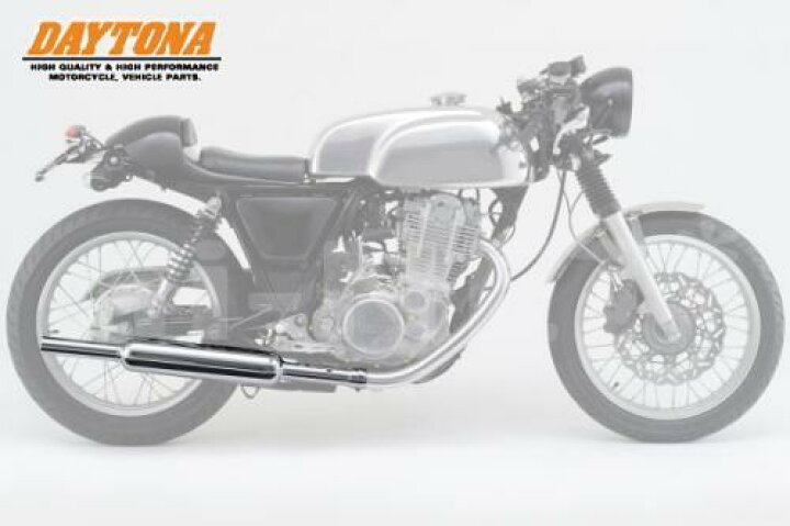 楽天市場】マフラー 送料無料 SR400 FI用 スリップオンキャブトン 