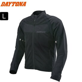 【ブラック/L】 DAYTONA(デイトナ） HBJ-058 スポーツメッシュジャケット 21658 moto バイク用 通勤 通学 ツーリング アメリカン クルーザー バイク好き ギフト