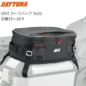 yz DAYTONA/fCgi hJ[SobO/Cargo Bag XL01 39575 15`20L moto oCNp ʋ ʊw c[O AJ N[U[Xg[gfɃsb^ oCND Mtg yVX[