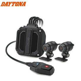 【送料無料】DAYTONA/デイトナ バイク専用ドライブレコーダー　MiVue(R)M820WD 40860 moto 二輪用 バイク用 駐車監視機能 前後カメラ ドラレコ バイク好き ギフト お買い物マラソン 開催