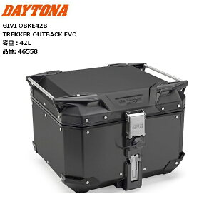 fCgi/DAYTONA GIVI Wr OBKE42B TREKKER OUTBACK EVOiubNCj 46558 e42L A~gbvP[X A{bNX moto oCNp c[O ʋΒʊw