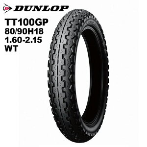 DUNLOP(_bv) TT100GP (80/90H18) WT tg/A (119027) re[W[T[ ss oCN I[goC ^C oCND Mtg