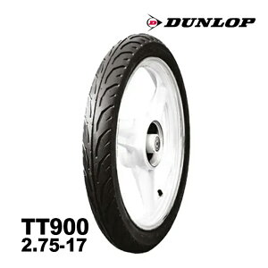 DUNLOP _bv 2.75-17 TT900 41P WT Ch^C n^[Ju CT12 NXJu110 `[u^Cv yΉ }\ J