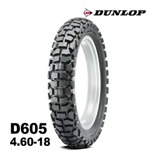 DUNLOP _bv 4.60-18 D605 63P WT IIt[h^C `[u^Cv DT125R KLX230S X[p[VFp yΉ }\ J