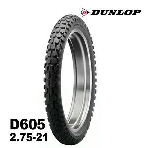 DUNLOP _bv 2.75-21 D605 45P WT tg^C `[u^Cv XLR200R KLX230 DT125R yΉ