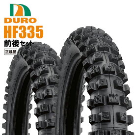 ダンロップOEM XLR250 BAJA/1987～用 DURO HF335 3.00-21 4PR ＆ 4.60-18 4PR【フロントタイヤ リアタイヤ 前後セット】デューロ バイク好き ギフト お買い物マラソン 開催