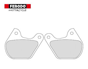 FERODO/�t�F���[�h �u���[�L�p�b�h FDB334P FLT Tour Glide XLCR 1000 Cafe Racer �t�����g�p �p�b�h �u���[�L�p�b�g �o�C�N�D�� �M�t�g