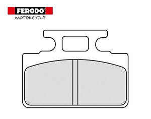 FERODO/�t�F���[�h �u���[�L�p�b�h FDB2192AG NH 50 Lead RS 125 R �t�����g�E���A�p �p�b�h �u���[�L�p�b�g �o�C�N�D�� �M�t�g