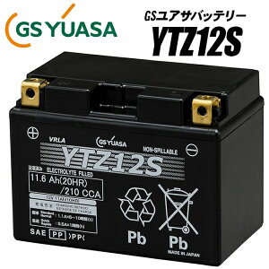 GS���A�T�o�b�e���[ FTZ12S/�݊��o�b�e���[ YTZ12S �o�C�N�D�� �M�t�g ���������}���\�� �J��