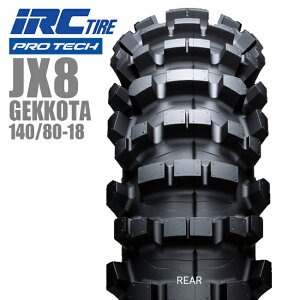  IRC JX8 GEKKOTA 140/80-18 Ap^C 113345 M/C 70M WT 300EXC FE250 ES700 yΉ }\ J