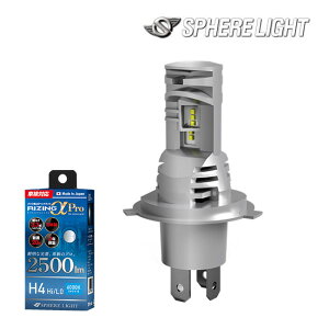 SPHERE/�X�t�B�A���C�g SLRPBH4060 �o�C�N�pLED�w�b�h���C�g RIZING�A���t�@Pro H4 Hi/Lo 6000K �o���u�^ �ō���̖��邳 �y�V�労�Ӎ� �J��