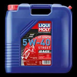 LIQUIMOLY L Motorbike 4TCN Synth 5W-40 Street Race 20L Xg[g [X 20851 GWIC oCND Mtg
