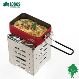 LOGOS/ロゴス カラーメスキット（レッド）88230253 食器 調理グリル 直火調理可 メスキットソロキャンプ 登山 あす楽対応 バイク好き ギフト