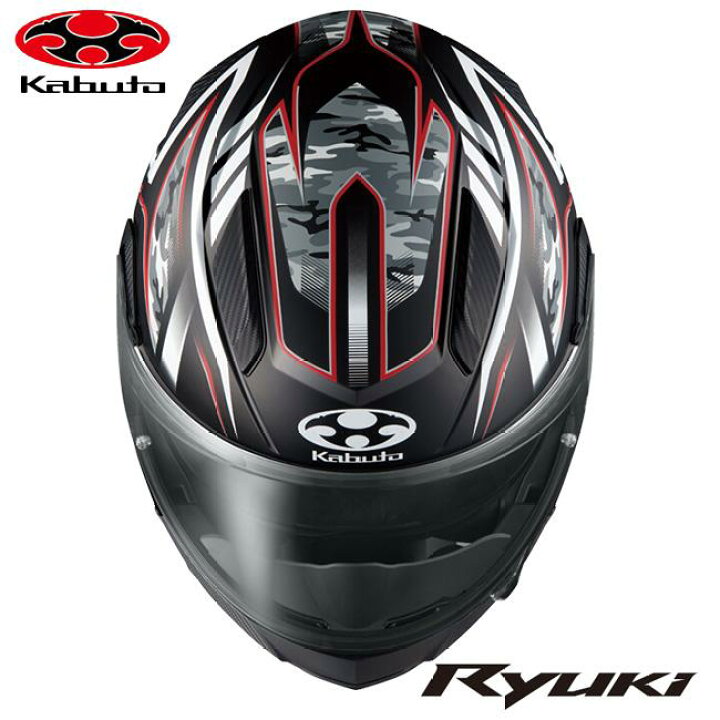 年間定番 OGK KABUTO RYUKI シャイニーレッド S 55-56cm ヘルメット リュウキ オージーケーカブト 取寄商品 