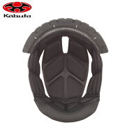 OGK KABUTO カブト SHUMA シューマ F19インナーパッド ブラック M(12mm) 内装 補修パーツ バイク好き ギ…