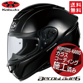 OGK KABUTO オージーケーカブト AEROBLADE-6 エアロブレード6 フラットブラック Lサイズ オートバイ用 フルフェイス ヘルメット バイク好き ギフト お買い物マラソン 開催