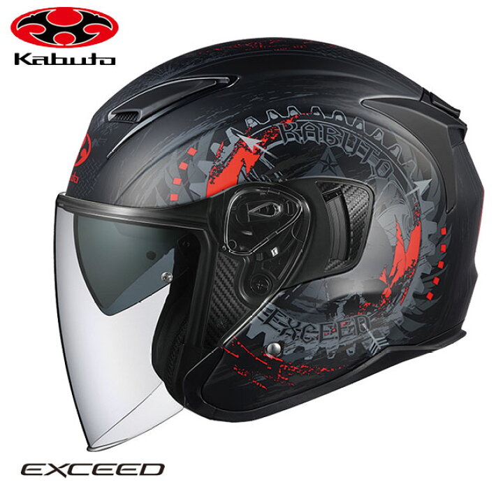 楽天市場】OGK KABUTO オージーケーカブト EXCEED DARKNESS エクシード 