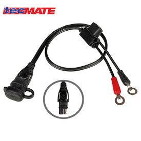 国内正規品 テックメイト OptiMate 車両側 ケーブル O-01 M6/M8 パワースポーツ車両 バッテリーケーブル 充電器ケーブル オプティメイト アクセサリー バイク好き ギフト あす楽対応 お買い物マラソン 開催