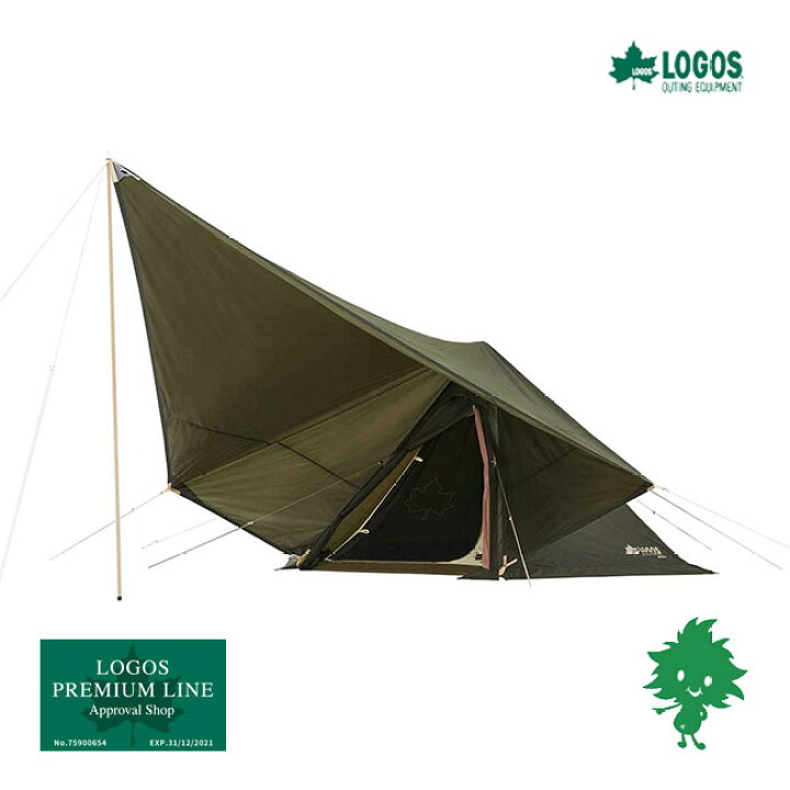 楽天市場】LOGOS/ロゴス 限定モデル ツーリングTepee タープセット 