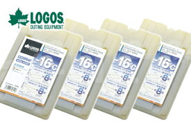 お買い得4個セット LOGOS/ロゴス 氷点下パックGT-16℃・ハード900g 81660613 保冷剤 冷凍保存 長時間 冷蔵、冷凍庫の食材を守ります バイク好き ギフト