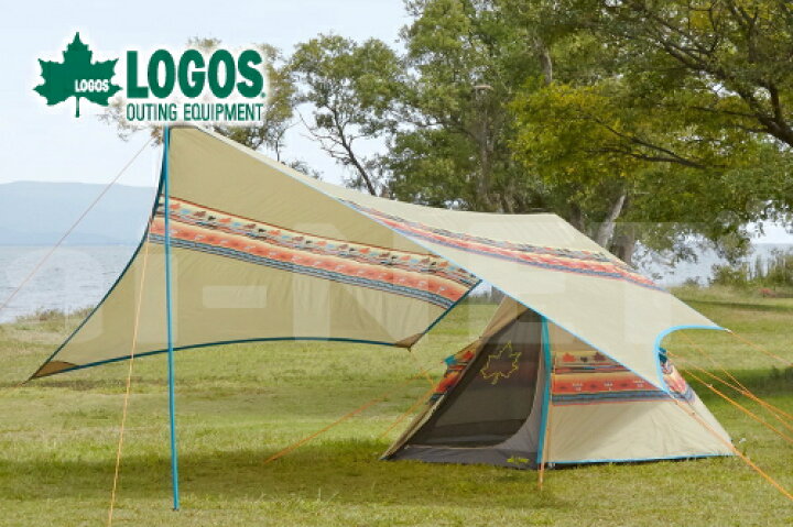 楽天市場】特価品 テントセット企画 LOGOS/ロゴス ナバホ Tepee300＆  
