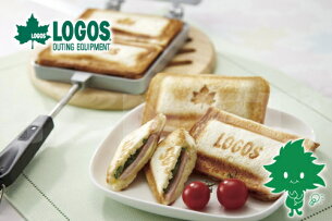 LOGOS/ロゴスホットサンドパン【81062239】【登山アウトドアホットサンドメーカークッキングキャンプハイキングクッカー調理器具・バーべキュー用品ランチ朝食トラメジーノおしゃれ料理ホットサンドクッカー】